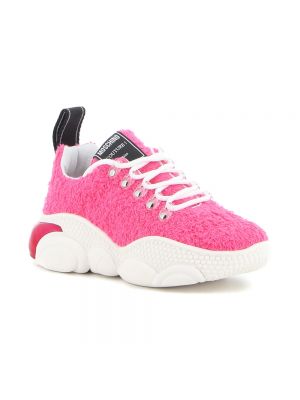 Sneakersy Moschino różowe