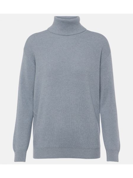 Cashmere turtleneck Brunello Cucinelli blå