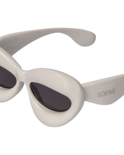 Sluneční brýle Loewe bílé