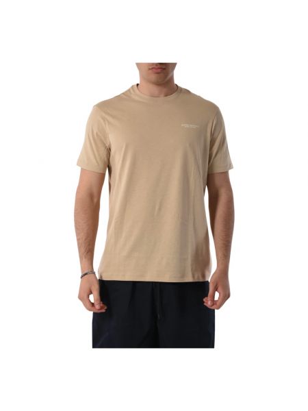T-shirt aus baumwoll Armani Exchange beige