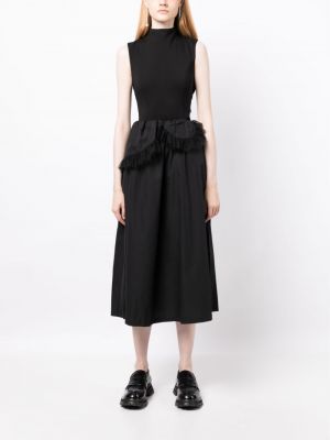 Tylové sukně Noir Kei Ninomiya černé