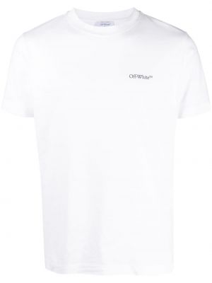 Bombažna majica s potiskom Off-white