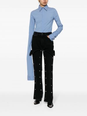 Koszula Jean Paul Gaultier niebieska