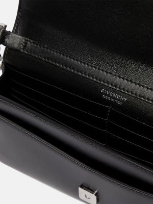 Colier din piele Givenchy negru