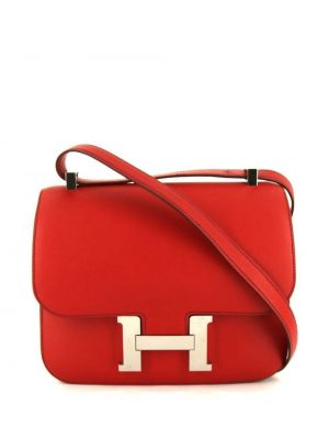 Чанта за ръка Hermès червено