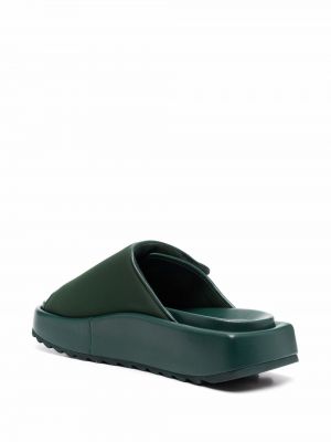 Sandály Giaborghini zelené