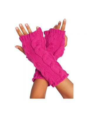 Rękawiczki bez palców Be - Różowy