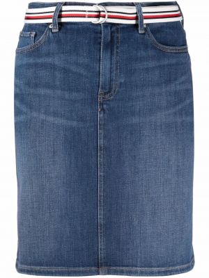 Джинсовая прямая юбка Tommy Jeans