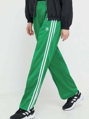 Pantaloni sport cu croială lejeră Adidas Originals verde