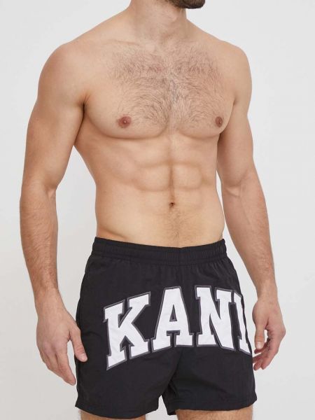 Pantaloni Karl Kani negru