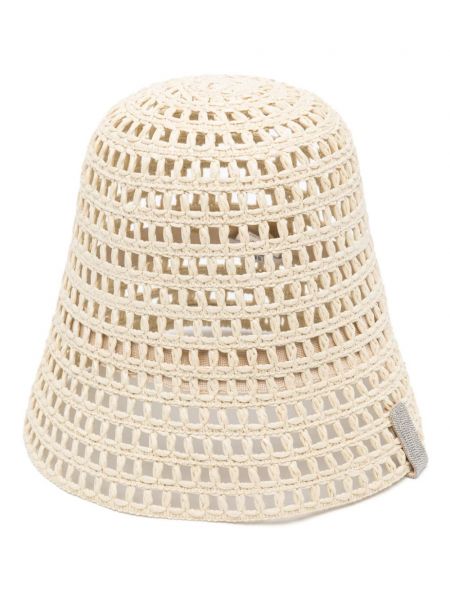 Mütze Peserico beige
