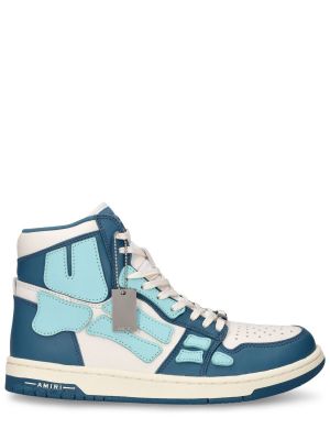 Bőr sneakers Amiri kék
