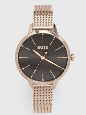 Růžové hodinky Boss