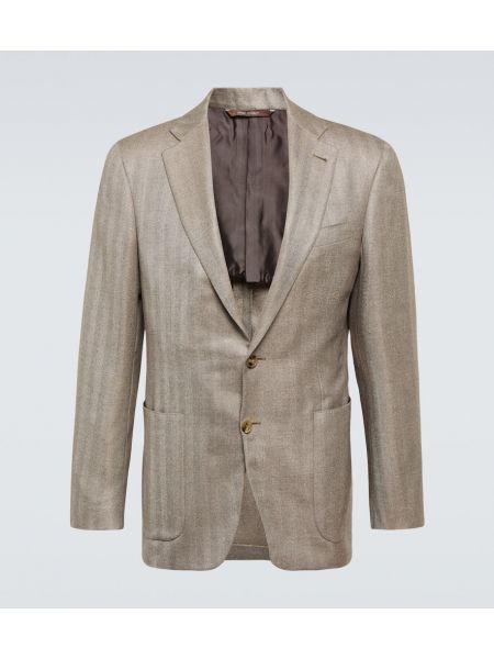 Kaşmir ipek blazer Canali