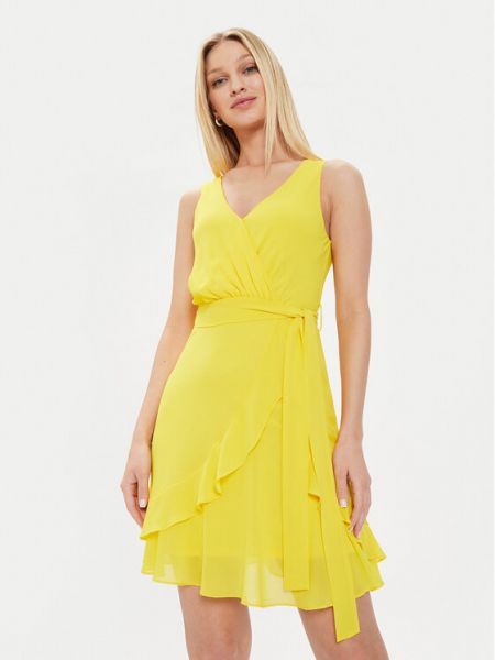 Φόρεμα Morgan κίτρινο