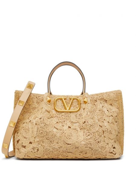 Nakupovalna torba s čipko Valentino Garavani