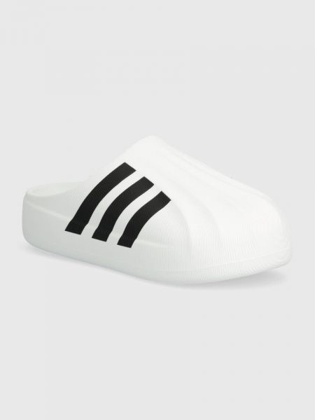 Pantofle Adidas Originals bílé