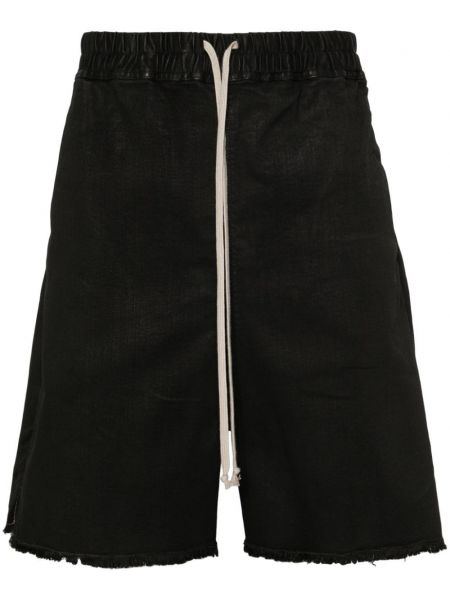 Shorts en jean Rick Owens noir