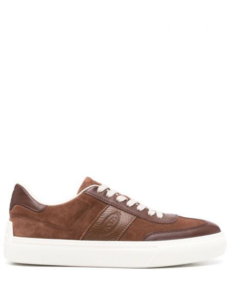 Süet sneaker Tod's kahverengi