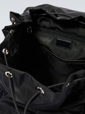 Nylon rucksack Prada schwarz