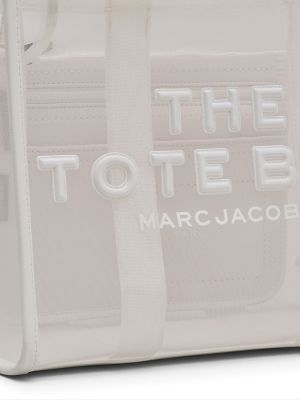 Geantă shopper din nailon Marc Jacobs alb