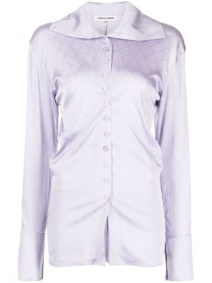 Блуза с копчета Low Classic виолетово
