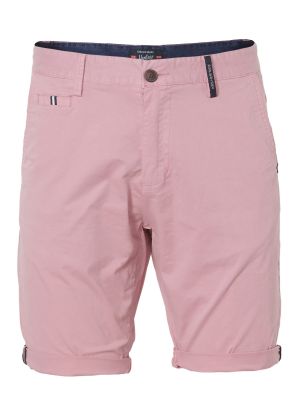 Pantaloni chino Koroshi roz