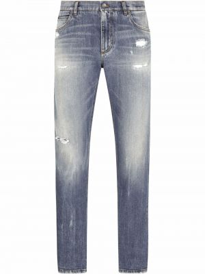 Jeans med normal passform Dolce & Gabbana blå