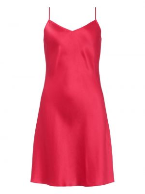 Svilena haljina Eres ružičasta