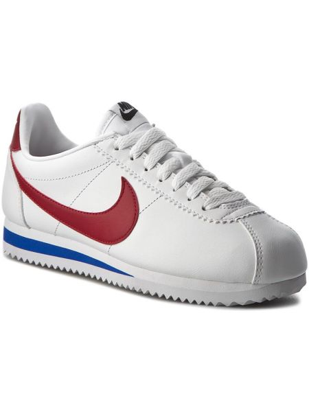 Buty NIKE - Classic Cortez Leather 807471 103 White/Varsity Red