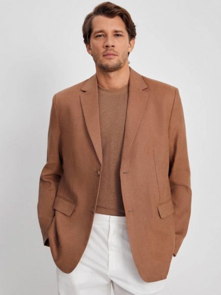 Пиджак Finn Flare коричневый