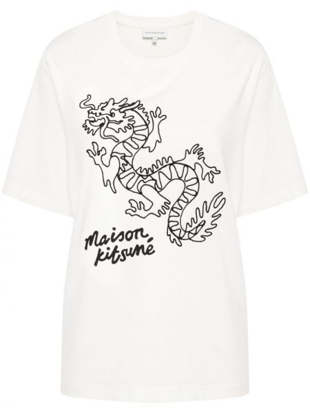Памучна тениска Maison Kitsuné
