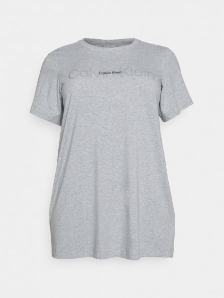 Koszula nocna Calvin Klein Underwear szara