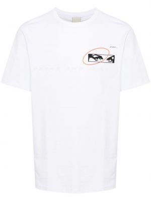 Raštuotas marškinėliai Perks And Mini balta
