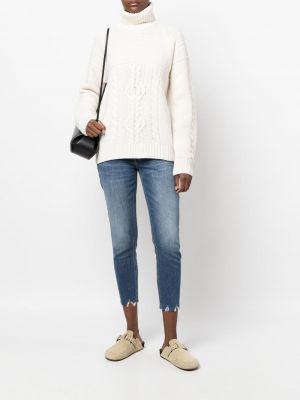 Sweter wełniany Eleventy biały