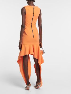 Dlouhé šaty Maticevski oranžová