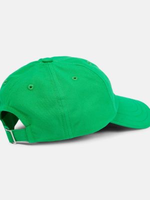 Kepurė su snapeliu Jacquemus žalia