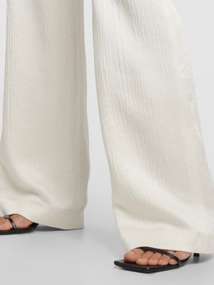 Rovné nohavice s vysokým pásom Joseph biela