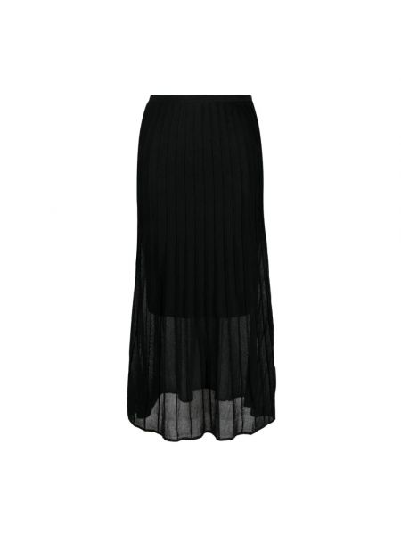 Spódnica midi Calvin Klein czarna