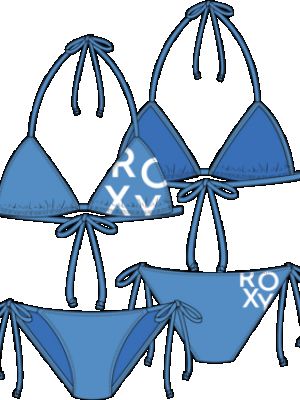 Bikini Roxy kék