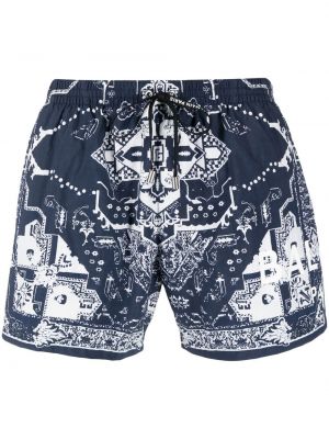 Jacquard shorts Balmain blå