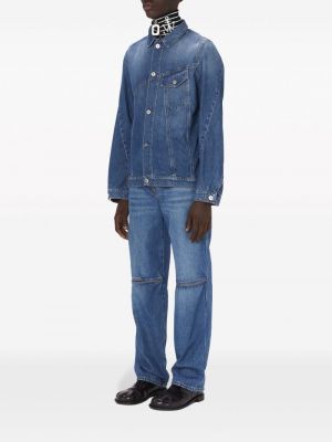 Kurtka jeansowa Jw Anderson niebieska