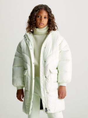 Пальто Calvin Klein зеленое