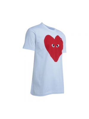 Camisa con estampado con corazón Comme Des Garçons Play
