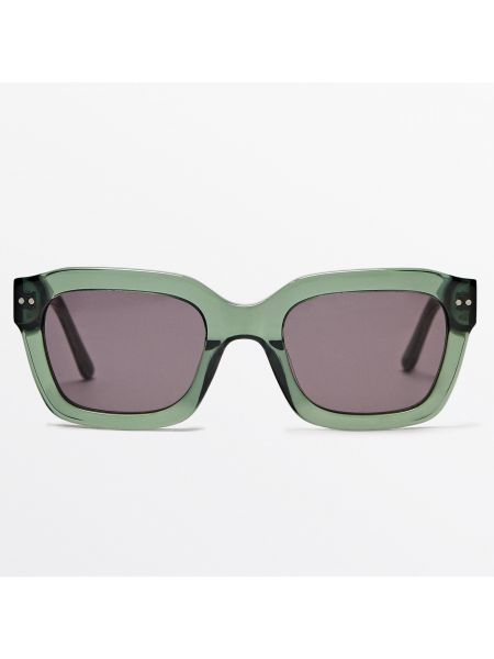Очки солнцезащитные Massimo Dutti зеленые