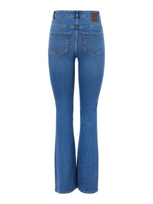 Jeans a zampa Pieces blu
