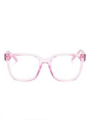 Caurspīdīgs brilles Chiara Ferragni rozā