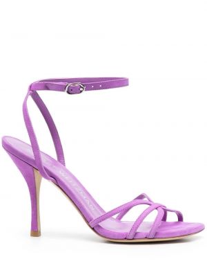 Mokka nauhalliset sandaalit Stuart Weitzman violetti