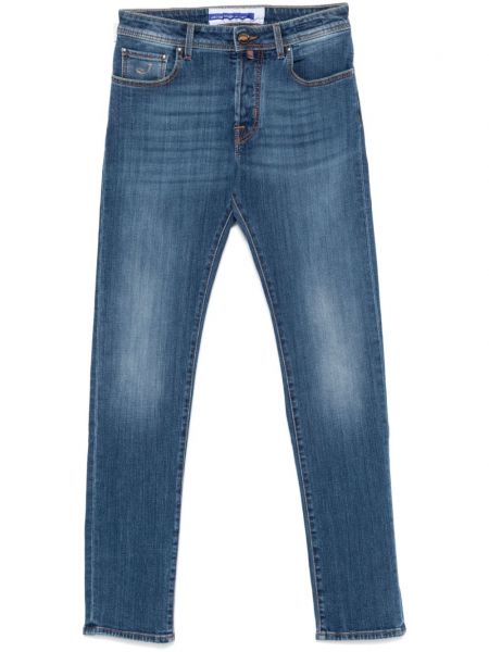 Skinny fit jean pantolon Jacob Cohën mavi