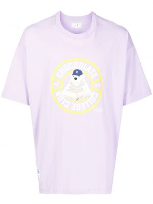 T-shirt Chocoolate lila